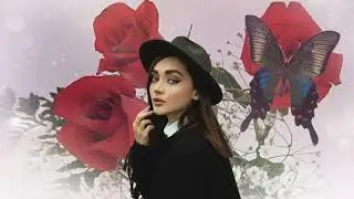 Очень красивая 💋девушка💋 и розы