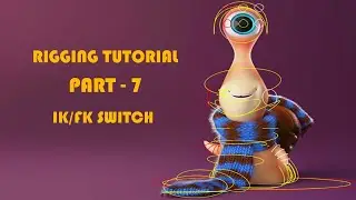 How to create IK/FK switch || Rigging in maya || Part - 7