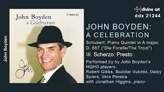 Schubert: Piano Quintet in A major, D. 667 (“Die Forelle/The Trout”) - III. Scherzo: Presto