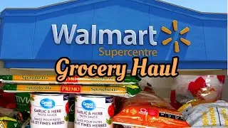 $54.74 Walmart Grocery haul | WALMART Groceries for ONE PERSON