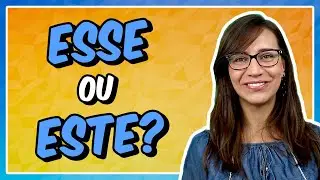 THIS or THIS? THIS or THAT? THIS or THAT? || Portuguese Questions with Professor Letícia
