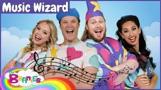 MUSIC WIZARD THEME SONG | Music and magic sing and dance along for kids | The Beanies