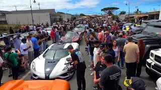 The Car Show To END All Car Shows... Exotics On Broadway! Ft: TheStradMan, Shmee150, & DDE