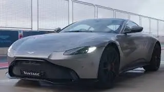Aston Martin Vantage at The Bend