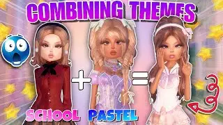 COMBINING *RANDOM THEMES* In Dress To Impress!! (Roblox)