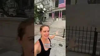 Running the world: The White House Washington, DC🇺🇸 #travel  #dc  #washingtondc #running #whitehouse