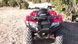 Vid #98 - NEW KENDA BEARCLAW front tires - 2016 Honda Rancher 4x4 DCT EPS