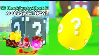 What’s Inside Huge Black Lucky Block?-Pet Simulator X