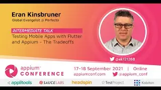 Testing Mobile Apps with Flutter & Appium - The Tradeoffs by Eran & Sreevatsa 