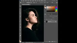 Black and White To Color Photo Editing Photoshop Tutorial just 50 second 