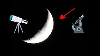 A Moon close up was hard to film