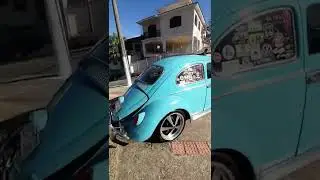 FUSCA 1970 COM RODAS ESCARABAJO TOP D+
