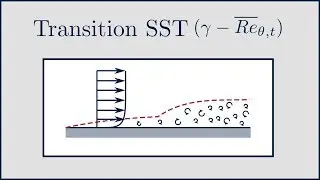 [CFD] The Transition SST (gamma - Re_theta) model