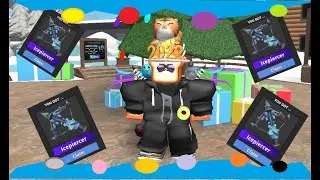 Getting Icepiercer in MM2 Cristamss event 2022 || ROBLOX