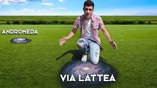 HO COSTRUITO L'UNIVERSO in scala - Le dimensioni dell'universo