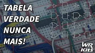 TODAS AS PORTAS LÓGICAS EM MENOS DE 10 MINUTOS! APRENDA COM ESTA DICA SENSACIONAL!