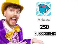 MrBeast Hits 250 Subscribers