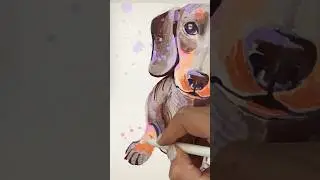 Painting with my Procreate Watercolor brushes #procreatewatercolor #watercolorbrushes