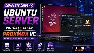Install Ubuntu Server on Proxmox Virtual Environment | Ubuntu Server virtualized in proxmox