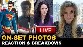 Superman Set Photos - New Suit, Mr Terrific, Lois Lane - BREAKDOWN