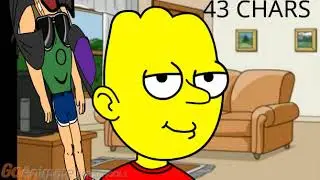 Caillou gets grounded all styles