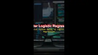 Logistic Regression in Python Shorts