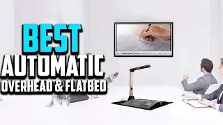 Top 10 Best Automatic Overhead  Flatbed Book Scanners 2025