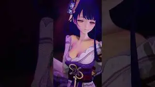 【MMD Genshin Impact】Raiden Shogun / 雷電将軍  -『Automotivo Extradimentional』