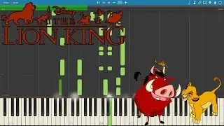 Lion King - Hakuna Matata [Piano Tutorial]