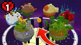 I Built a Solar System in Minecraft Hardcore!