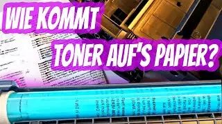 Wie FUNKTIONIERT ein LASERDRUCKER?