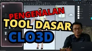 TUTORIAL 3D DESAIN UNTUK PEMULA // PENGENALAN TOOL DASAR  CLO3D