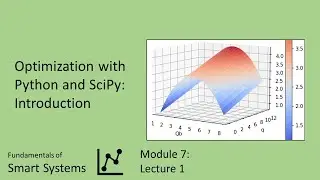 Optimization with Python and SciPy: Introduction