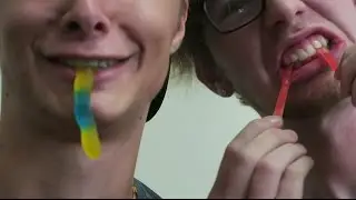 Skating with Jermar... and gummyworms