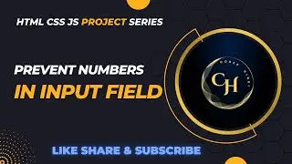 how to avoid numbers | how to prevent numbers in input field | avoid numbers in input field