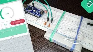 Blynk. Простая сигнализация на Arduino
