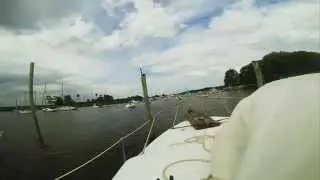 Rio Santa Lucia Montevideo Uruguay Time Lapse GoPro Hero3