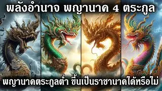 พลังอำนาจ พญานาค 4 ตระกูล พญานาคตระกูลต่ำ ขึ้นเป็นราชานาคได้หรือไม่? #ครุฑ  #พญานาค #ตำนานพญานาค