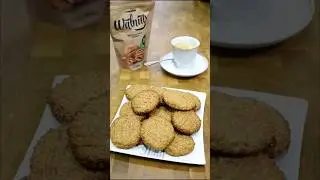 Bolachas de nozes com 3 ingredientes #receitas #bolachacaseira