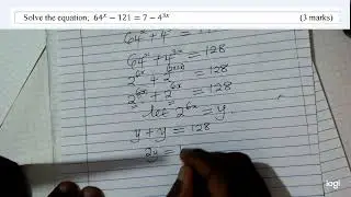 How to solve a problem on indices
