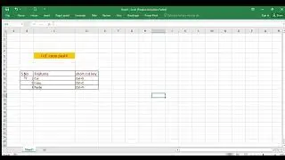 Ms Excel Cut, Copy, Paste Shortcut keys
