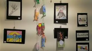 Allied Arts Summer Children's Class Work 2024 - Cultural Art from Around the World