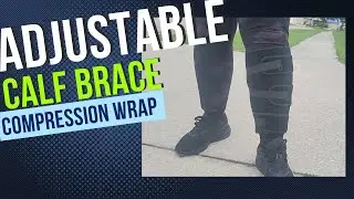 Say Goodbye to Calf Pain! | Hiball Adjustable Calf Brace Review 🌟