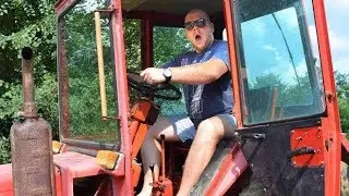 Ruski VAZDUSNI traktor VLADIMIRAC T25 TEST