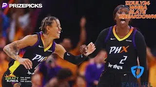 HOW TO WIN ($20,000) | WNBA DFS SLATE BREAKDOWN AND BEST PICKS 12JULY24