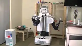 Moving objects on a tray without falling off