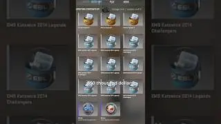 KATOWICE 2014 CAPSULES ARE GOING EXTINCT
