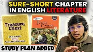 ICSE Class 10 | English Paper 2 (2026)🔥| Sure Questions (Julius Caesar, Poems & Prose ) + Study Plan