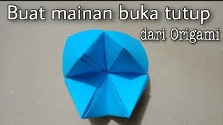 Buat mainan buka tutup dari Origami