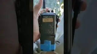 Some radio talk on a CB radio Dragon SY-101